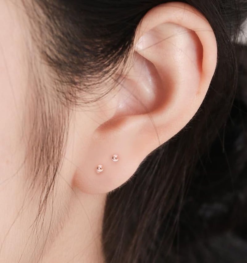5Mm Clear Plastic Earrings, 100 Pieces, Clear Silicone Rubber Earring Backs, Sports, DIY