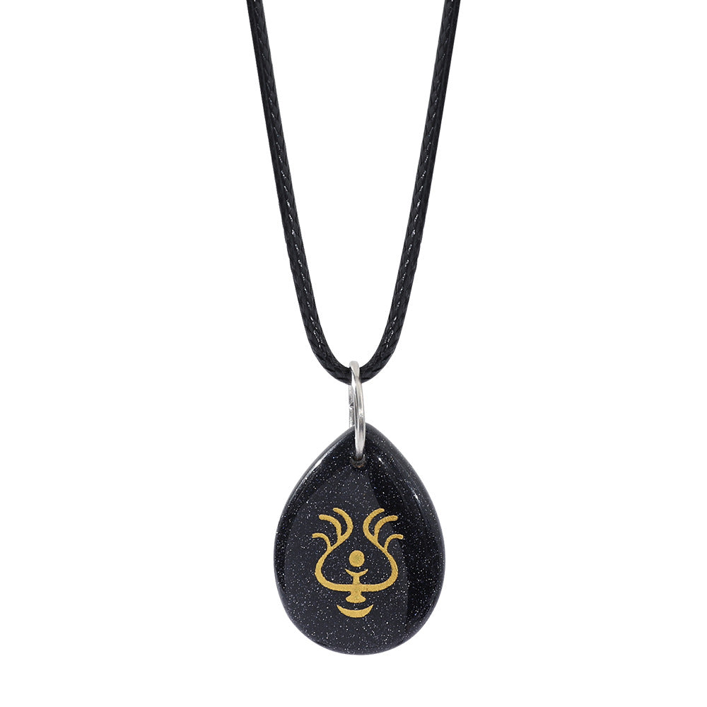 Dainty Water Drop Necklace pendant with polished teardrop design for women elegant everyday jewelry