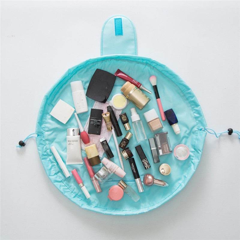 Portable Beauty Drawstring Cosmetic Bag distortion