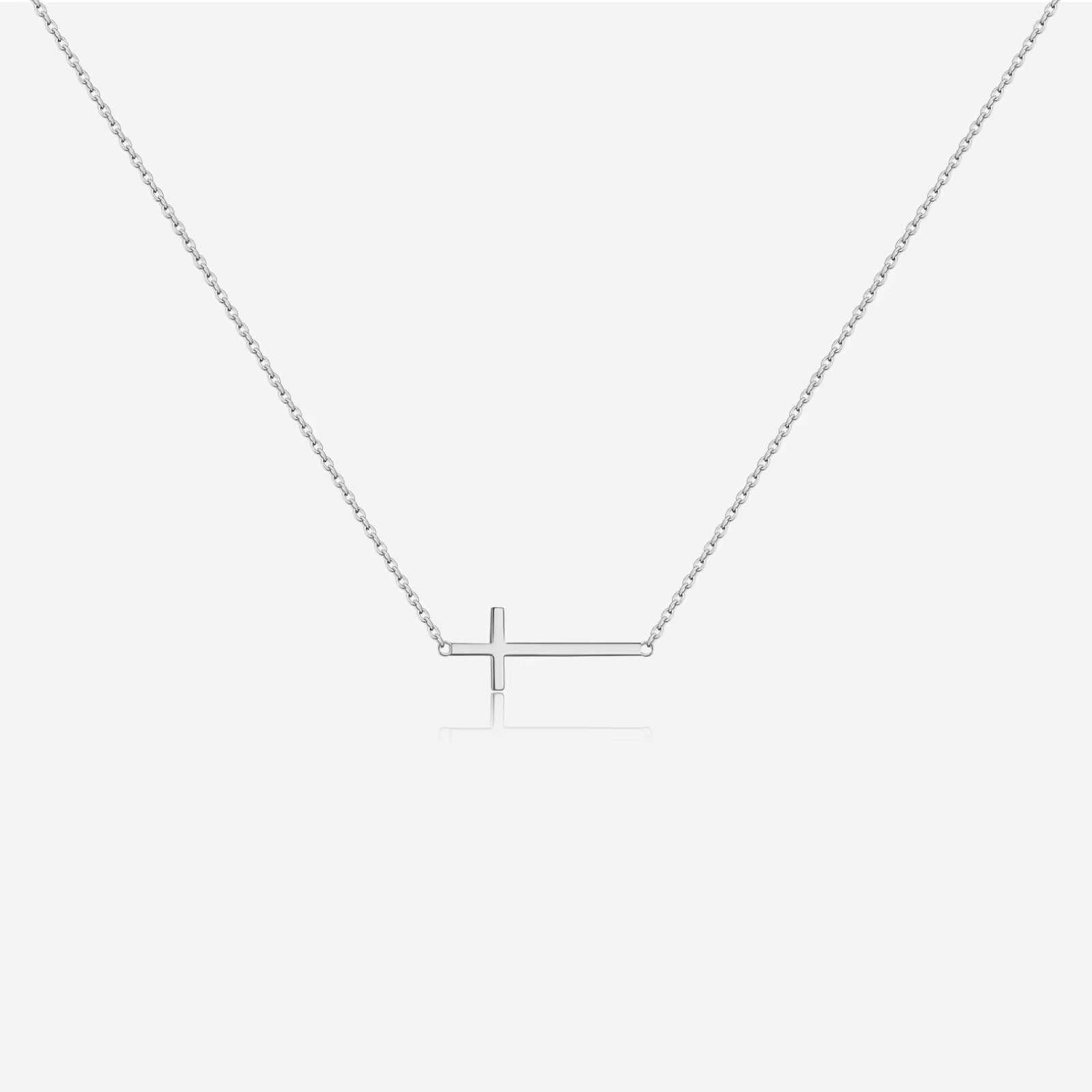 PureGrace 925 Silver Cross Necklace
