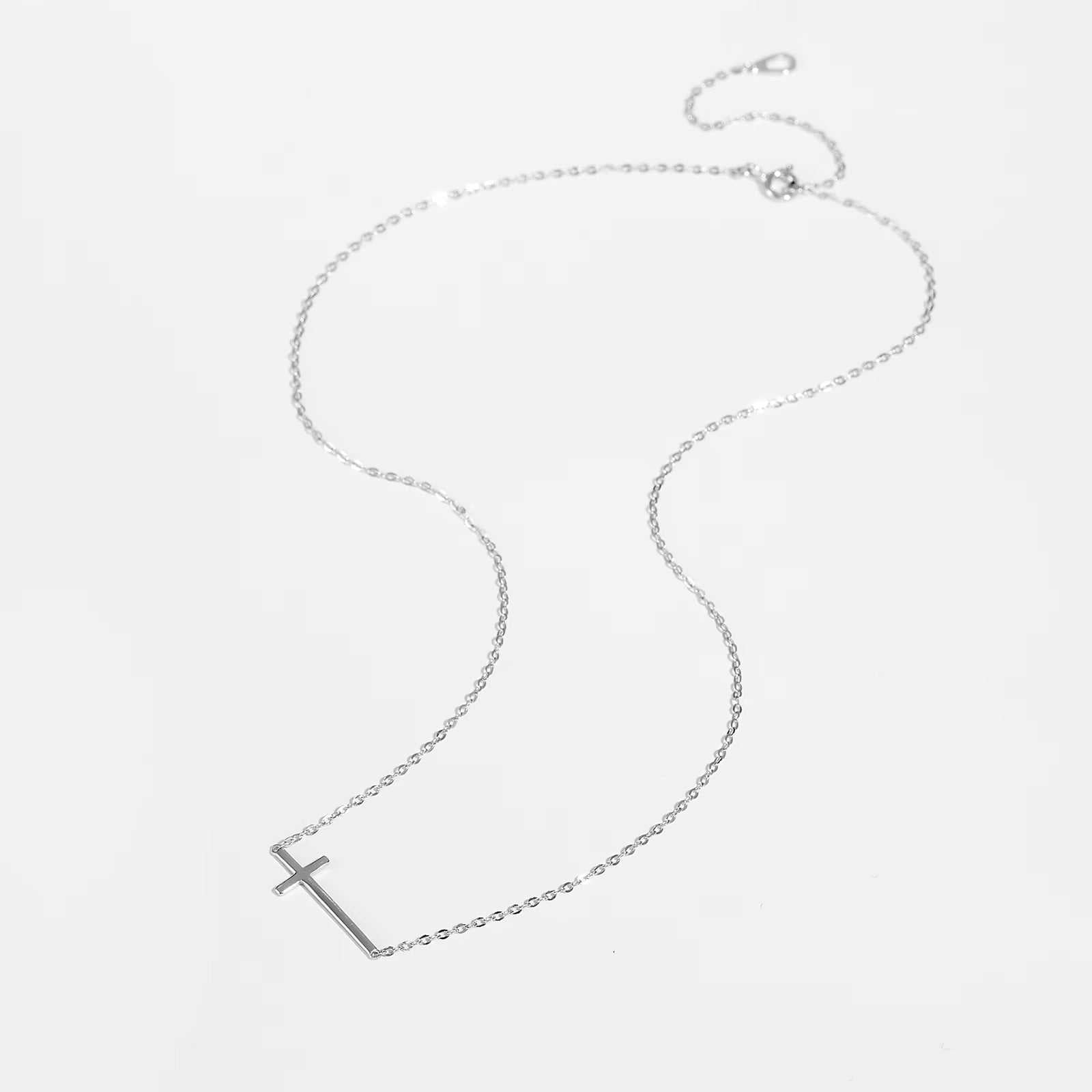 PureGrace 925 Silver Cross Necklace