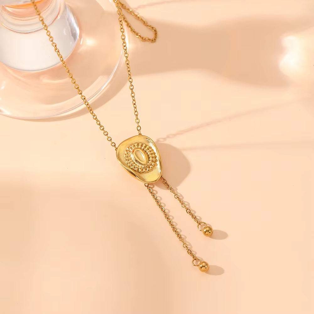 Western Muse Long Tassel Necklace – Bold Grace in Every Swing