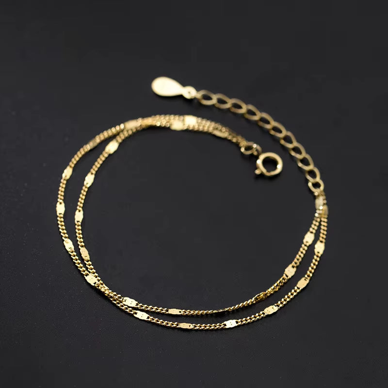 Glow Minimal Double-Layer Bracelet