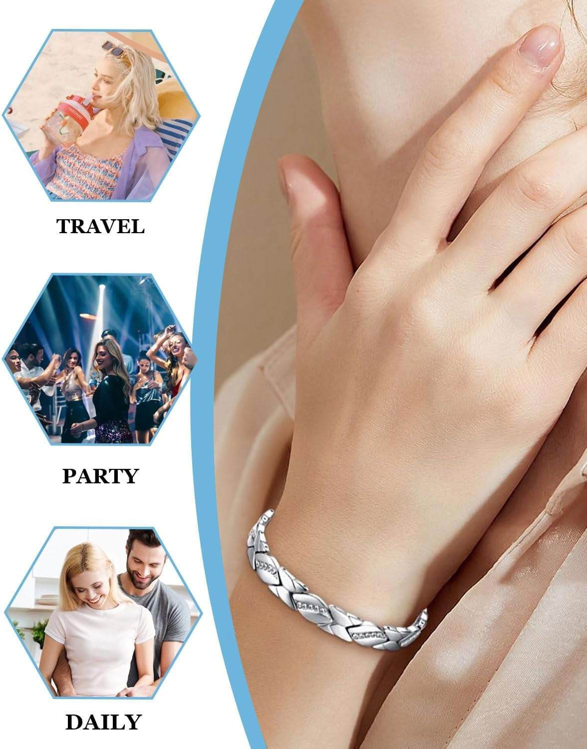 Magnetic Bracelet Women&