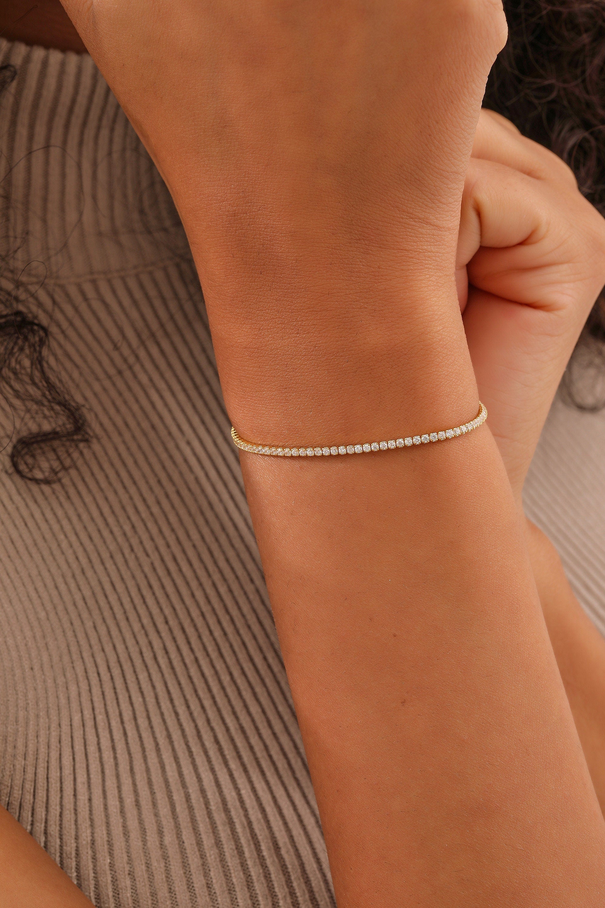 Radiant Grace Tennis Bracelet