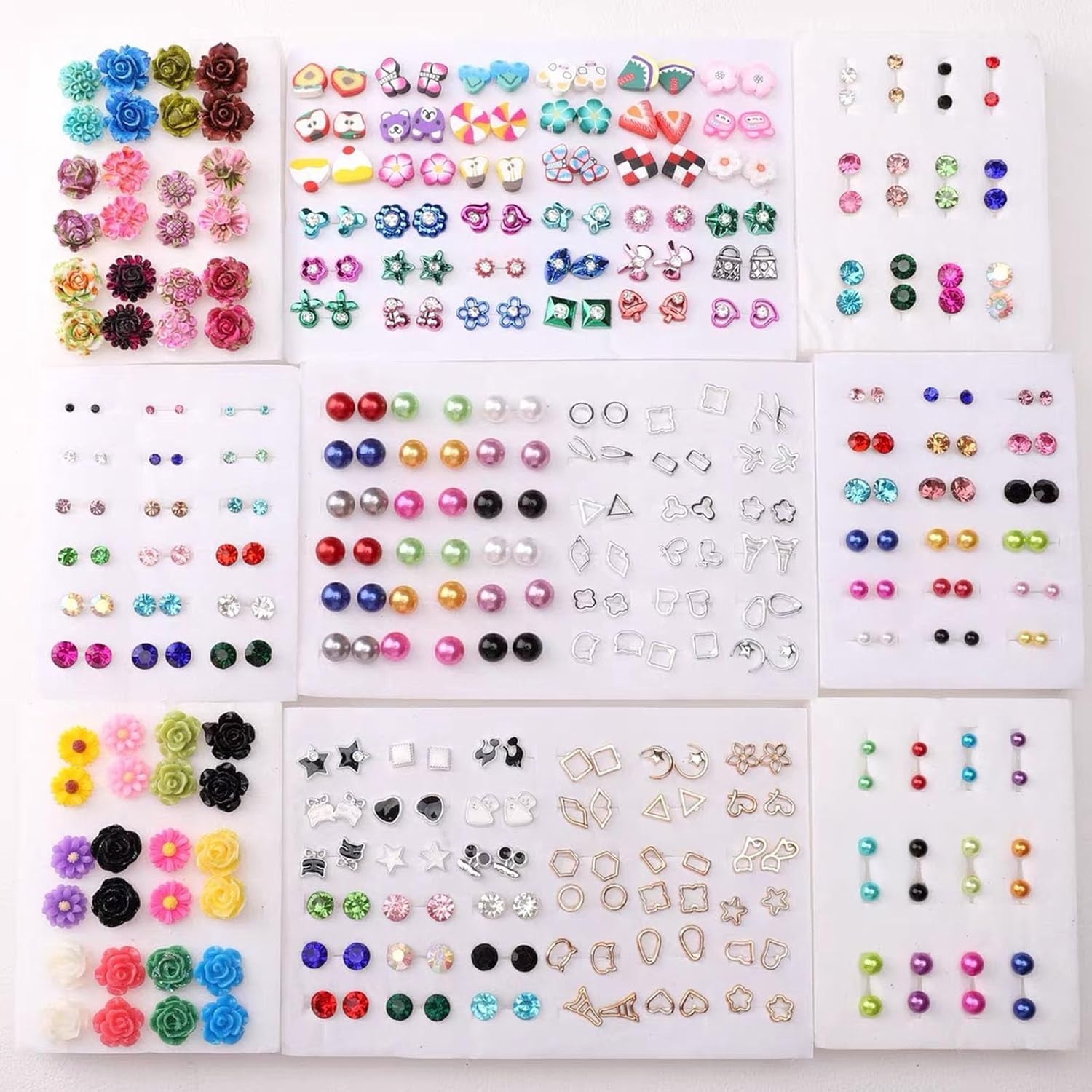 5Mm Clear Plastic Earrings, 100 Pieces, Clear Silicone Rubber Earring Backs, Sports, DIY