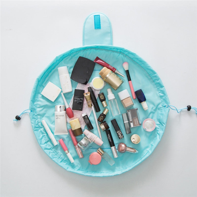 Portable Beauty Drawstring Cosmetic Bag distortion