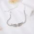 Celestia Angel Wings Rhinestone Anklet
