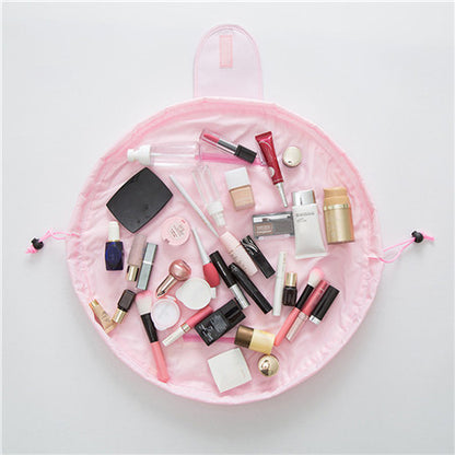 Portable Beauty Drawstring Cosmetic Bag distortion