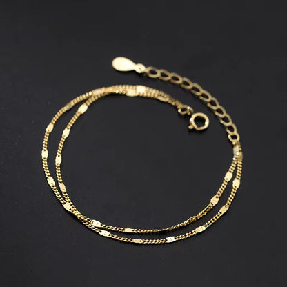 Glow Minimal Double-Layer Bracelet