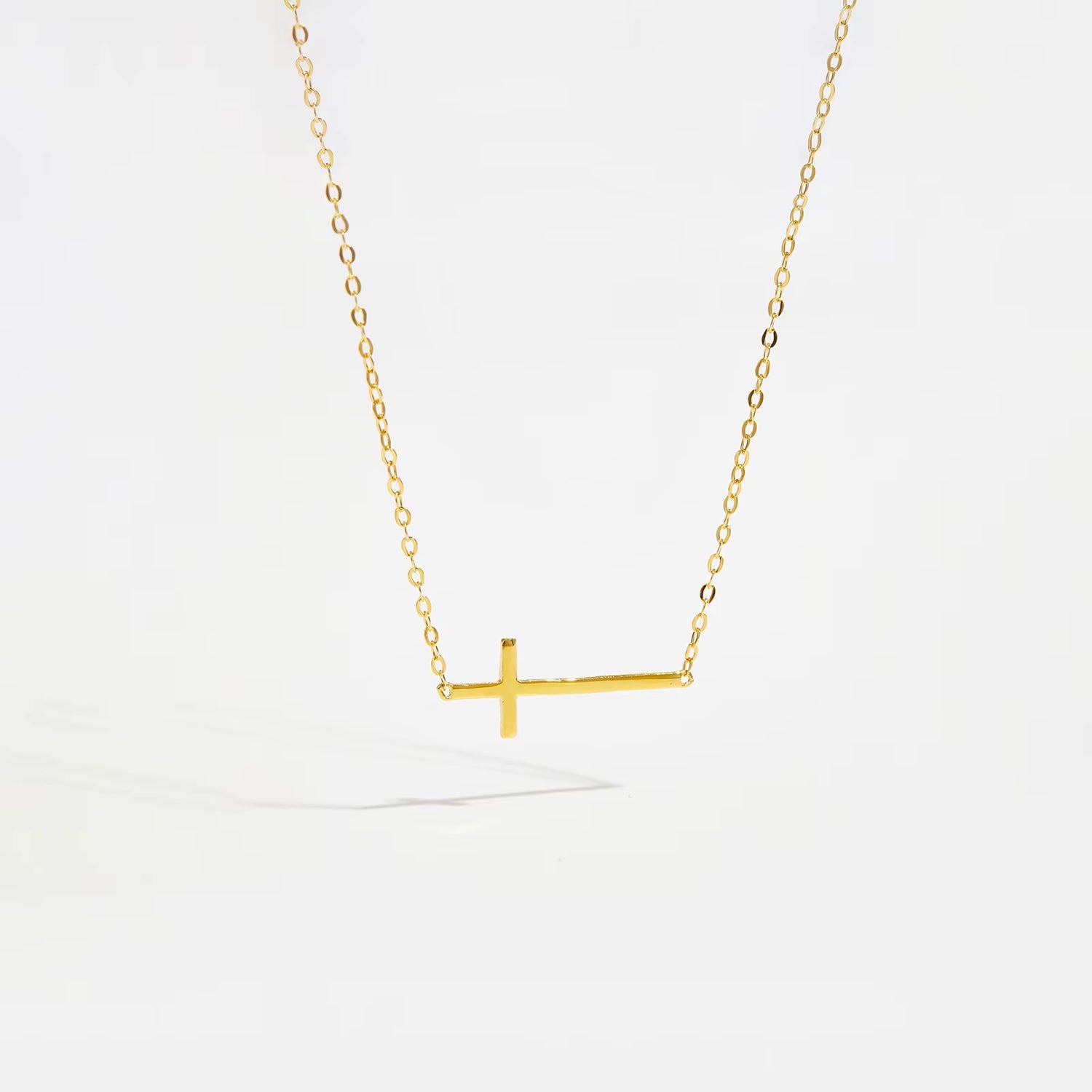 PureGrace 925 Silver Cross Necklace