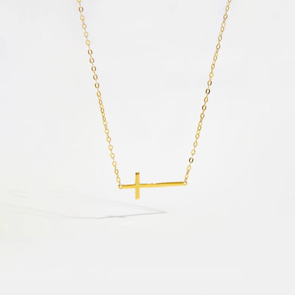 PureGrace 925 Silver Cross Necklace