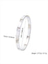 18K Gold-Plated Stainless Steel Non Fading Gold Bracelet - Durable and Fashionable Jewelry Accessory, Suitable for Holiday Gifts