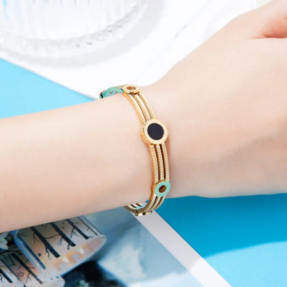 Timeless Edge Roman Gear Bangle
