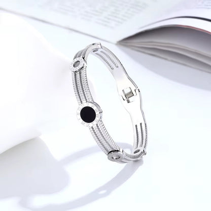 Timeless Edge Roman Gear Bangle