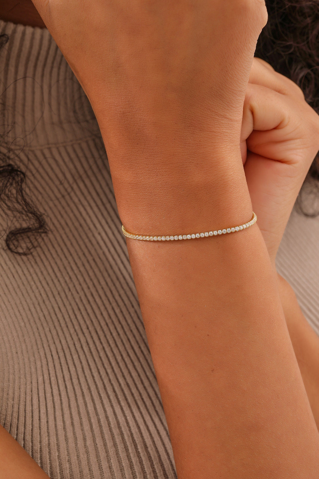 Radiant Grace Tennis Bracelet